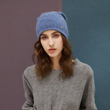 Load image into Gallery viewer, Female Beanies Rabbit Hair Winter Hats For Women Casual Autumn Knitted Beanie Girl Fashion High Quality Bonnet Cap Soft Wool Hat
