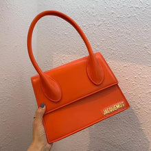 Load image into Gallery viewer, Jacquemus High Quality Leather Messenger Bag for Female Handbag Tote Vintage Crossbody Bag Clutch Purse Women Shoulder Bag Brand