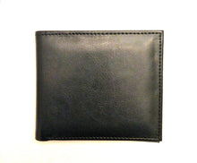 Load image into Gallery viewer, Mens Wallet - Black Leather Wallet by Senate