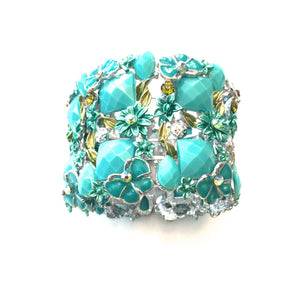 Fashion Bracelet - Butterfly Turquoise Color Fashion Bracelet
