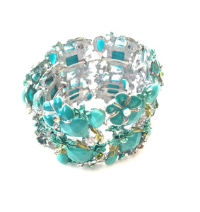 Fashion Bracelet - Butterfly Turquoise Color Fashion Bracelet