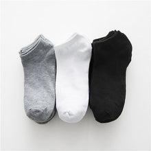 Load image into Gallery viewer, 10 pairs/lot Men Socks Cotton Large size38-44High Quality Casual Breathable Boat Socks Short Men Socks Summer Male