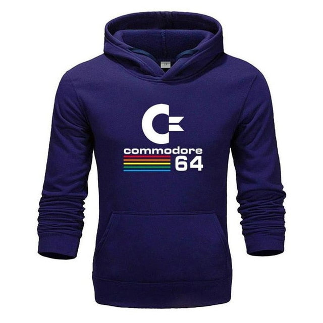 Men's Sportswear Commodore 64hoodies Men's Fashion Bag Men's hoodies