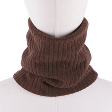 Load image into Gallery viewer, Unisex Winter Men Women Warm Knitted Ring Scarves Thick Elastic Knit Mufflers Children Neck Warmer Boys Girl Plush Scarf Collar