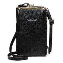 Load image into Gallery viewer, High Quality Phone Bag PU Leather Large Capacity Travel Portable Shoulder Bag Brand Ladies Crossbody Bag Fashion Messenger Bag