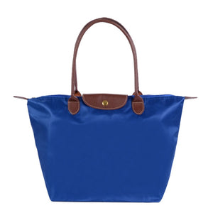 New Nylon Beach Tote Bag Fashion Womens Handbag Tote Oxford Shoulder Bags Female Waterproof Dumplings Folding Shopping Bag 2020