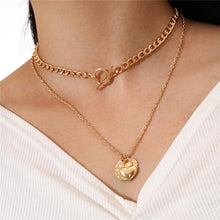 Load image into Gallery viewer, Bohemian Cute Butterfly Choker Necklace for Women Street Style Statement Necklace Gold Color Letter Necklace Jewelry