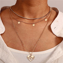 Load image into Gallery viewer, Bohemian Cute Butterfly Choker Necklace for Women Street Style Statement Necklace Gold Color Letter Necklace Jewelry
