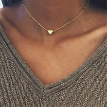 Load image into Gallery viewer, Bohemian Cute Butterfly Choker Necklace for Women Street Style Statement Necklace Gold Color Letter Necklace Jewelry