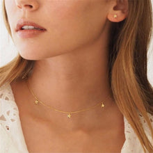 Load image into Gallery viewer, Bohemian Cute Butterfly Choker Necklace for Women Street Style Statement Necklace Gold Color Letter Necklace Jewelry