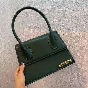 Jacquemus High Quality Leather Messenger Bag for Female Handbag Tote Vintage Crossbody Bag Clutch Purse Women Shoulder Bag Brand