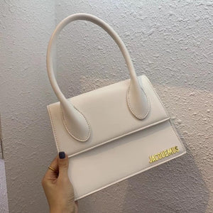 Jacquemus High Quality Leather Messenger Bag for Female Handbag Tote Vintage Crossbody Bag Clutch Purse Women Shoulder Bag Brand