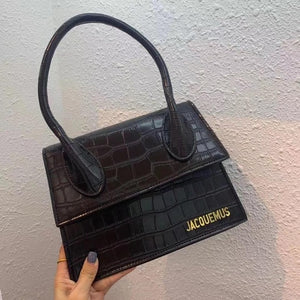 Jacquemus High Quality Leather Messenger Bag for Female Handbag Tote Vintage Crossbody Bag Clutch Purse Women Shoulder Bag Brand