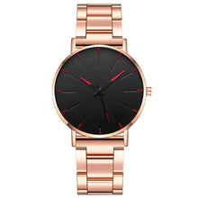 Load image into Gallery viewer, 2021 Minimalist Men&#39;s Fashion Ultra Thin Watches Simple Men Business Stainless Steel Mesh Belt Quartz Watch Relogio Masculino