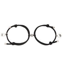 Load image into Gallery viewer, 2pcs Couple Magnet Attract Each Other Creative Personality Couple Bracelet Men and Women Charm Girl Bracelet Jewelry Lover Gift