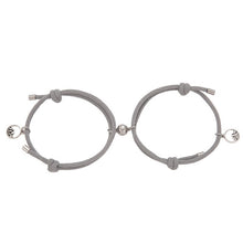 Load image into Gallery viewer, 2pcs Couple Magnet Attract Each Other Creative Personality Couple Bracelet Men and Women Charm Girl Bracelet Jewelry Lover Gift
