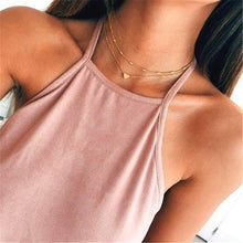 Load image into Gallery viewer, LATS Gold Silver Color Chain Butterfly Pendant Choker Necklace Women Statement Collares Bohemia Beach Jewelry Gift Collier Cheap