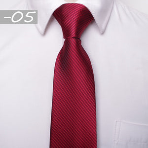 Ties - Men's Ties - Classic Men business formal wedding tie 8cm stripe neck tie fashion shirt dress accessories