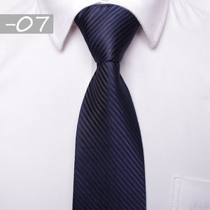 Ties - Men's Ties - Classic Men business formal wedding tie 8cm stripe neck tie fashion shirt dress accessories