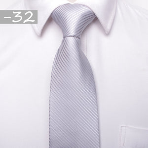 Ties - Men's Ties - Classic Men business formal wedding tie 8cm stripe neck tie fashion shirt dress accessories