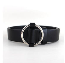 Load image into Gallery viewer, Women Belts - HOT Circle Pin Buckles Belt female deduction side gold buckle jeans wild belts for women fashion students simple casual trousers