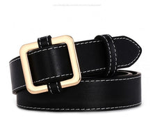 Load image into Gallery viewer, Women Belts - HOT Circle Pin Buckles Belt female deduction side gold buckle jeans wild belts for women fashion students simple casual trousers